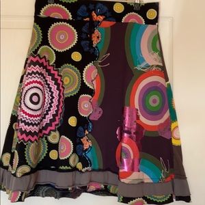 Desigual A line skirt Size M